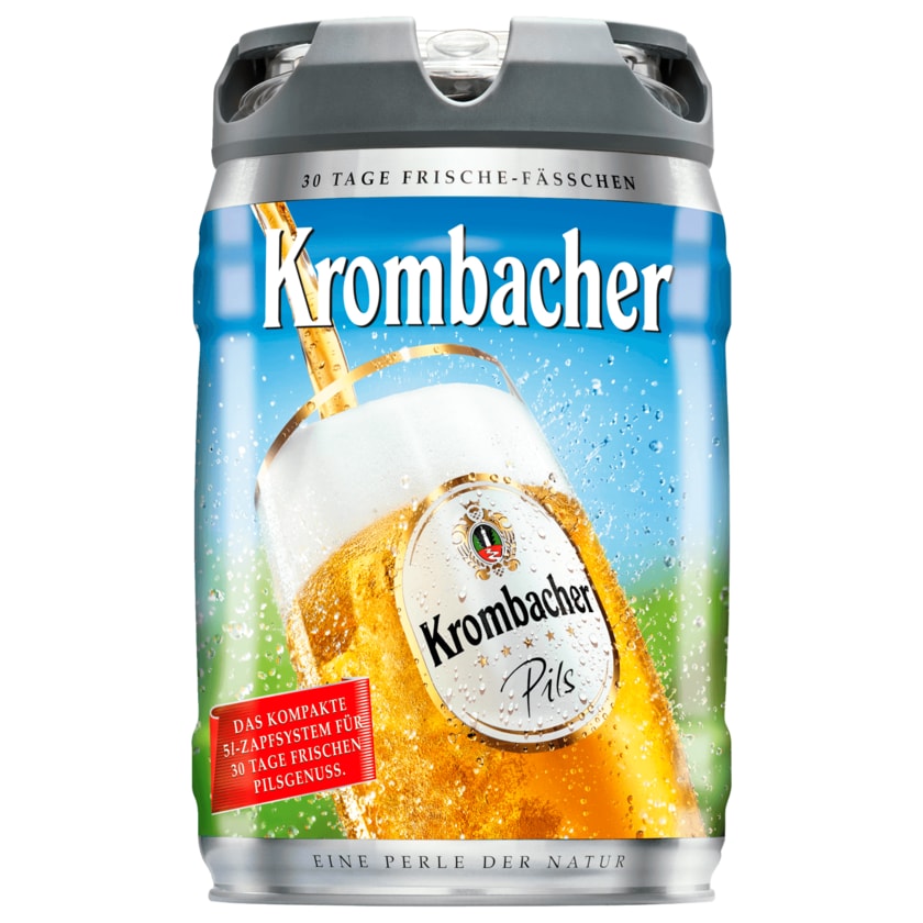 Krombacher Pils Frische-Fässchen 5l